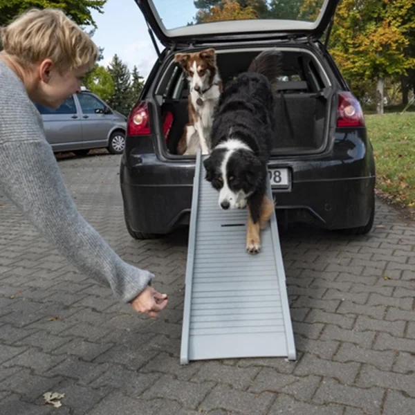 Folding Portable Pet Stair Ramp Non-Slip Surfac/ SUV & Truck Pet Ramp