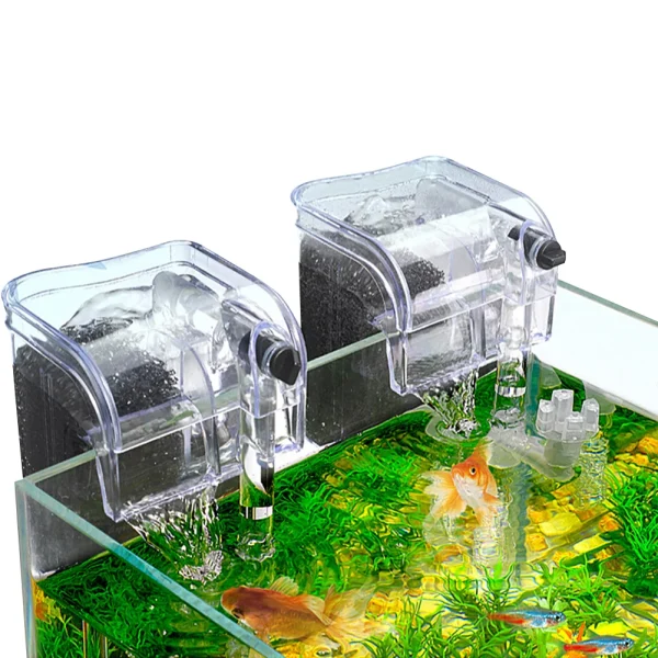Fish Tanks Suspended Filter 2.5W 250H/L Hang Up Filter Oxygen