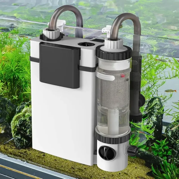 5-30 Gallon Small Fish Tank Canister Filter with Surface Skimmer